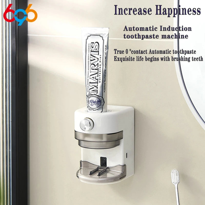 Fully Automatic Induction Toothpaste Squeezer Toothpaste Squeezer Removable Bathroom Accessories Punch-free Bathroom Supplies