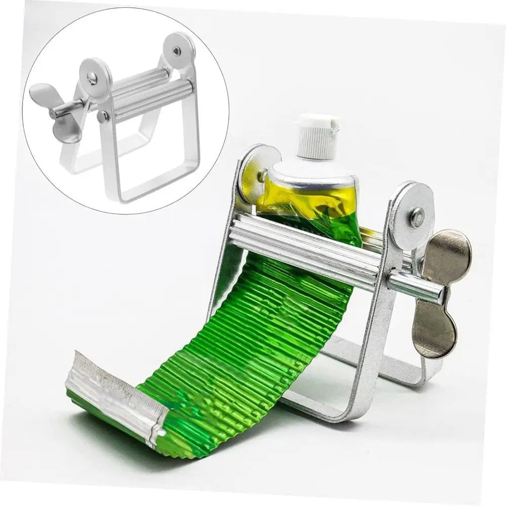 Metal Toothpaste Squeezer Tooth Paste Dispenser Multifunctional Tube Ringer Squeezers Seat Holder Dispenser Tube Roller Squeezer